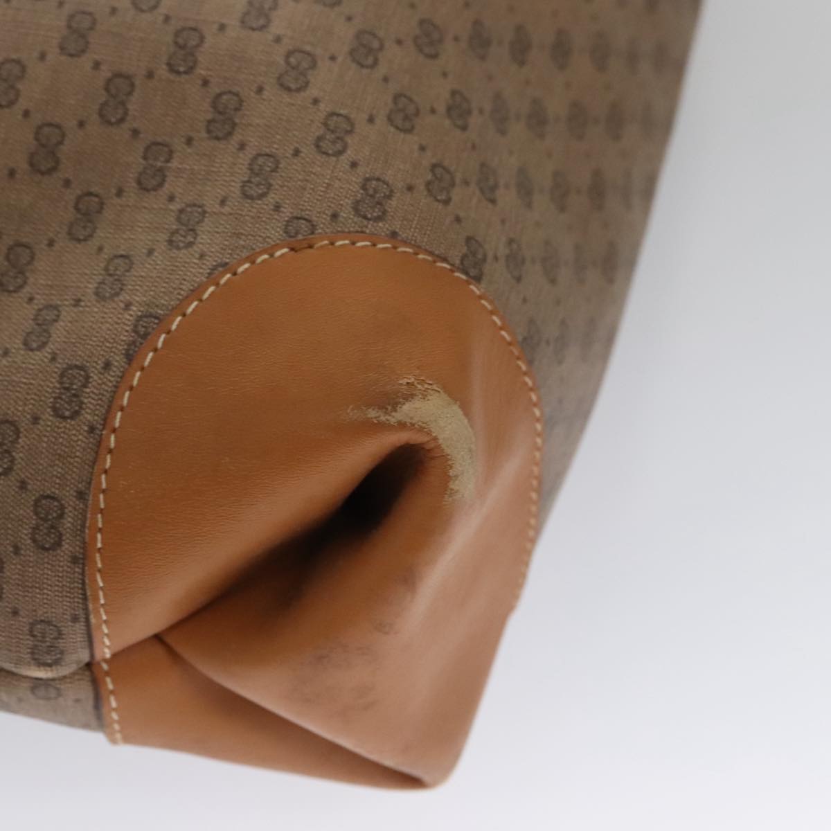 Gucci Sherry Beige Canvas Tote Bag