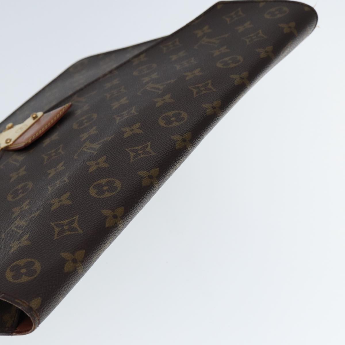 Louis Vuitton Senateur Brown Canvas Briefcase Bag