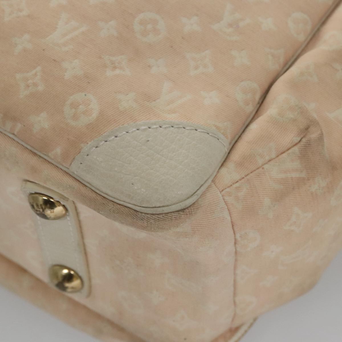 Louis Vuitton Mini Lin Pink Canvas Shoulder Bag