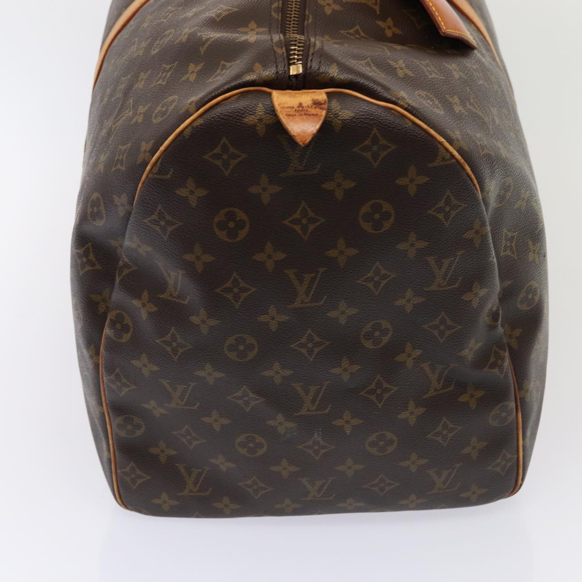 Louis Vuitton Keepall 60 Brown Canvas Travel Bag