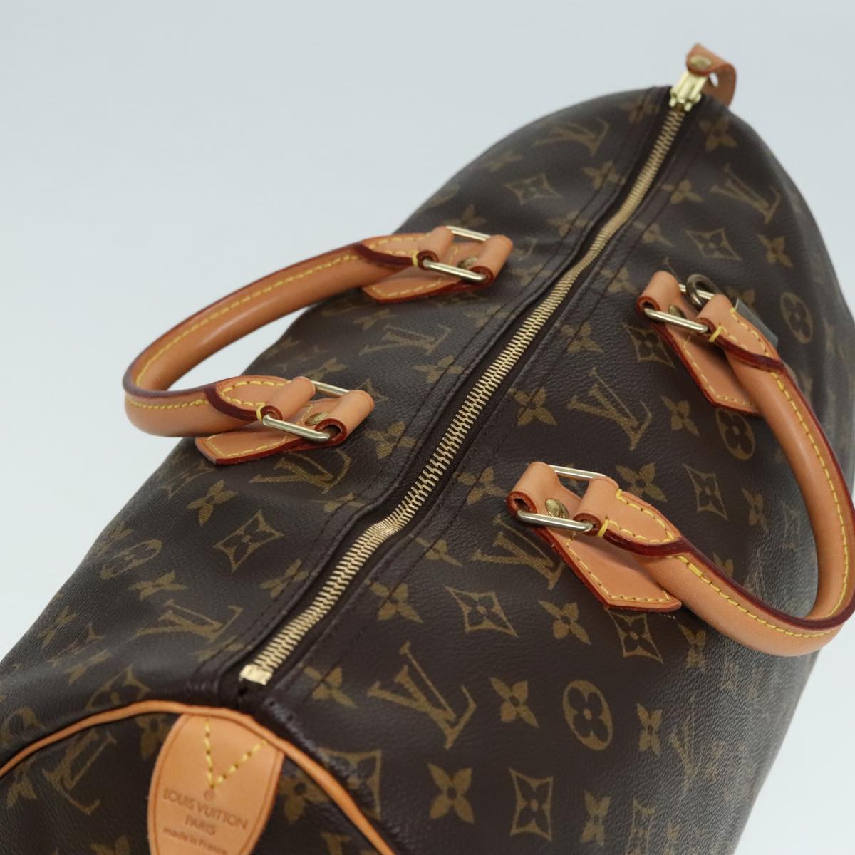 Louis Vuitton Speedy 40 Brown Canvas Handbag