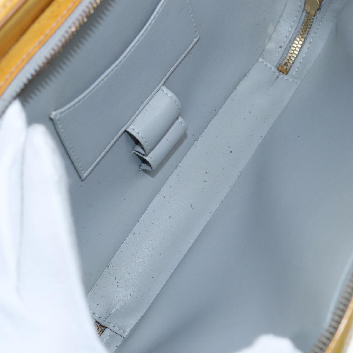 Louis Vuitton Marly Yellow Patent Leather Backpack Bag