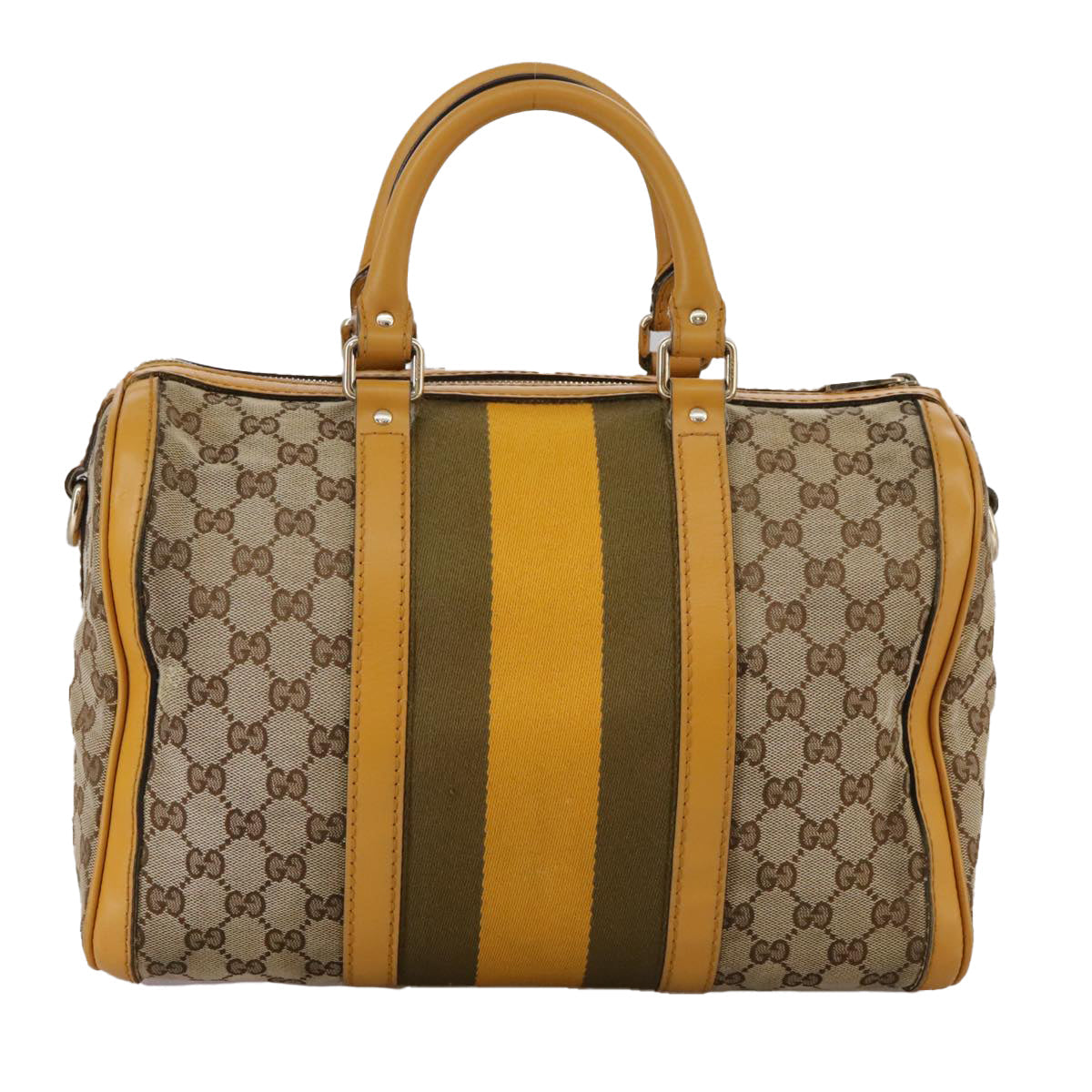 Gucci Gg Canvas Beige Canvas Handbag