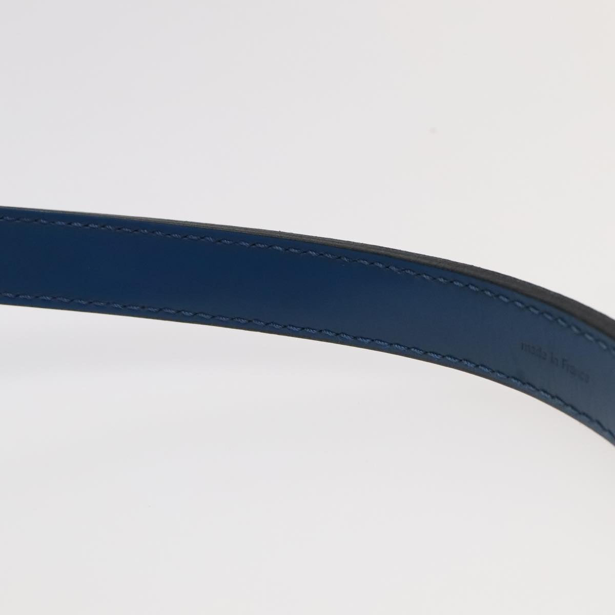 Louis Vuitton Noe Blue Leather Shoulder Bag