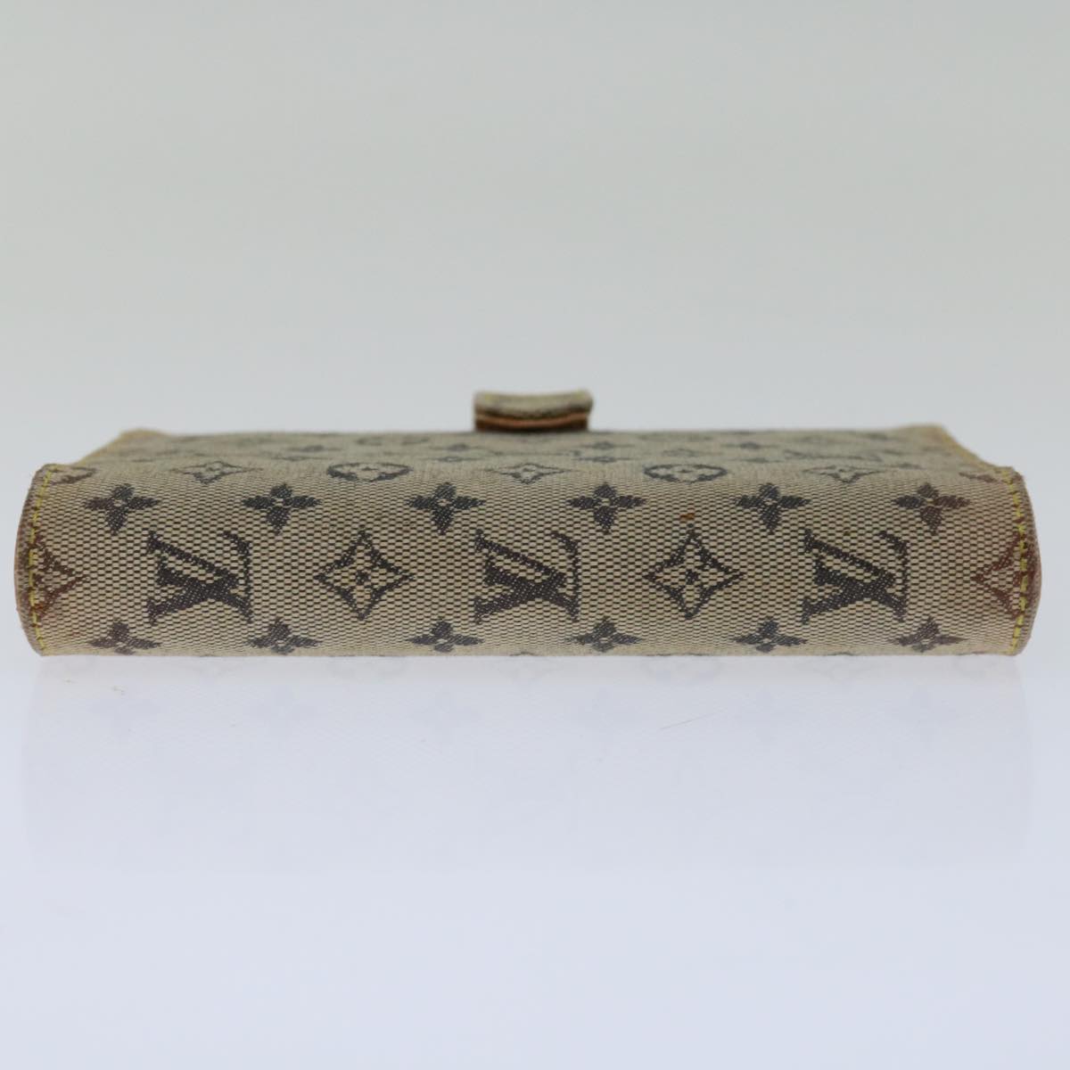 Louis Vuitton Agenda Pm Blue Canvas Wallet