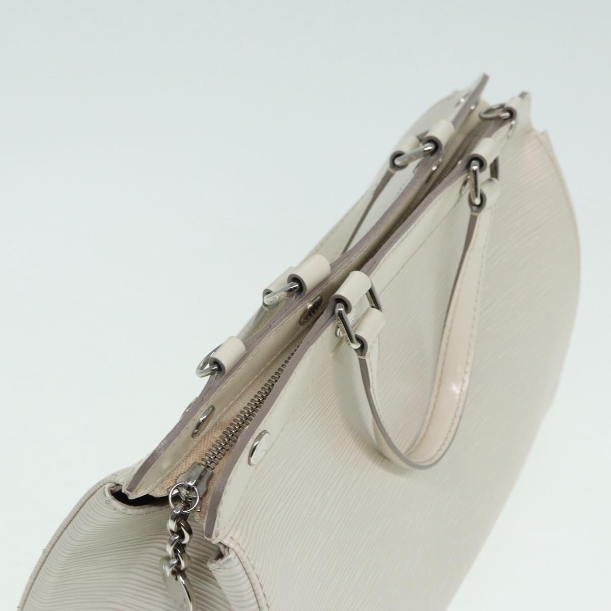 Louis Vuitton Blair White Leather Handbag