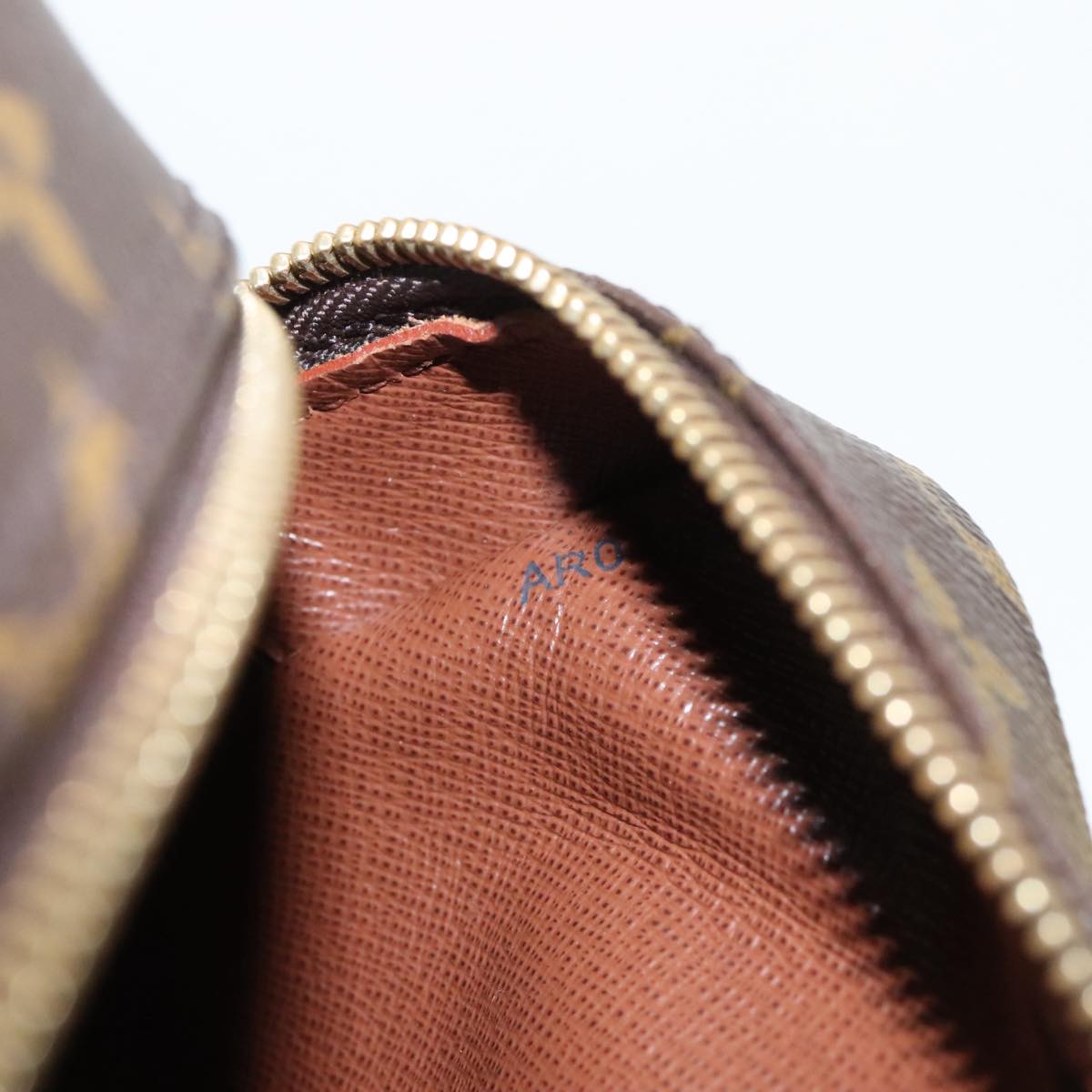 Louis Vuitton Nile Brown Canvas Shoulder Bag