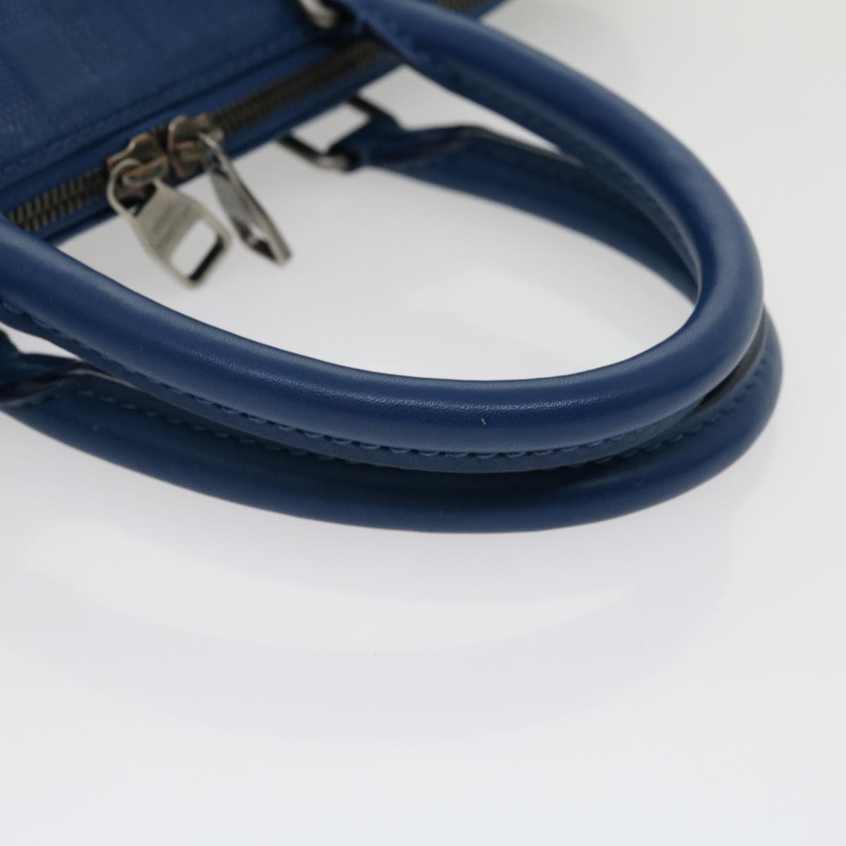 Louis Vuitton Porte Documents Jour Blue Leather Handbag