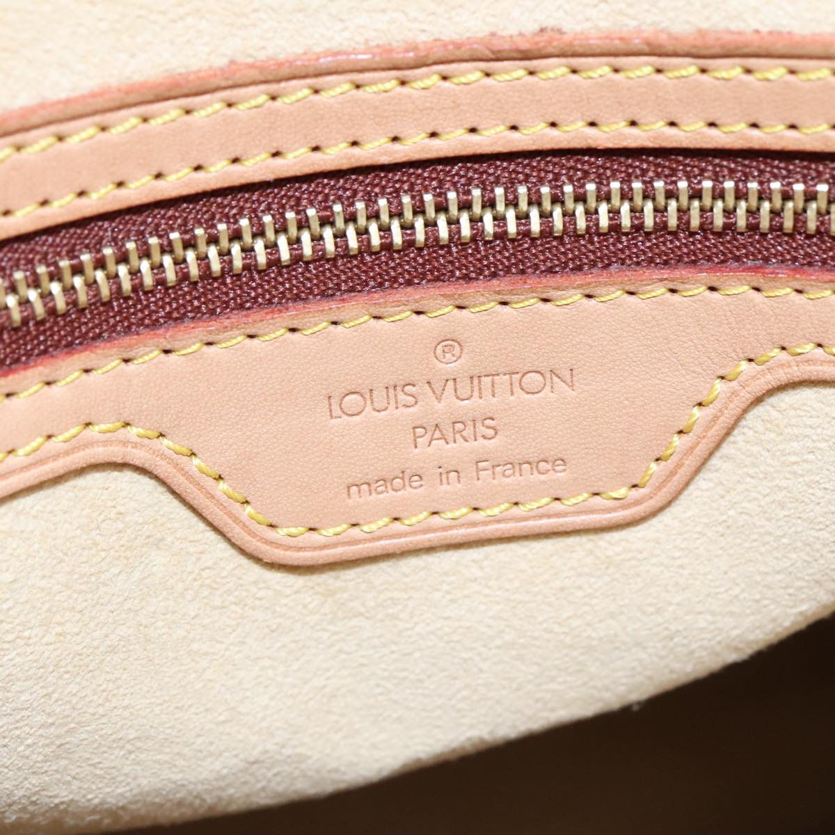 Louis Vuitton Looping Gm Brown Canvas Shoulder Bag
