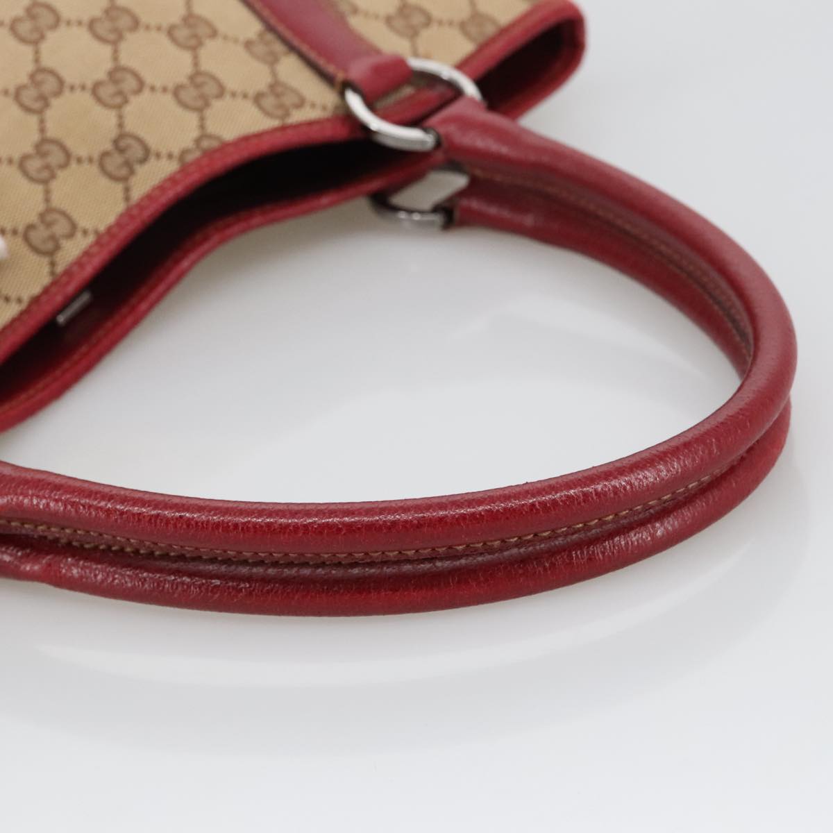 Gucci Beige Canvas Tote Bag