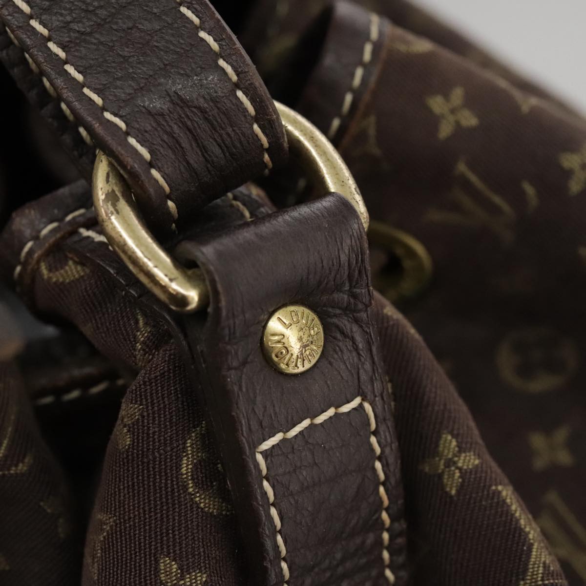 Louis Vuitton Noe Brown Canvas Shoulder Bag