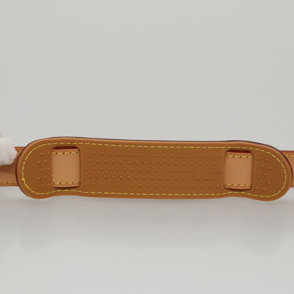Louis Vuitton Shoulder Strap Beige Leather Bag Jewelry