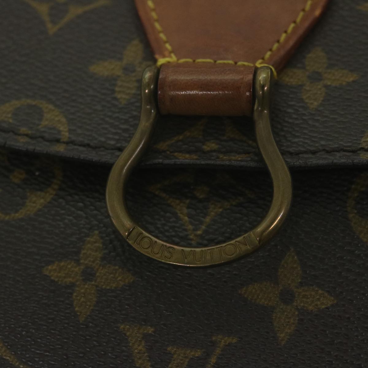 Louis Vuitton Saint Cloud Brown Canvas Shoulder Bag