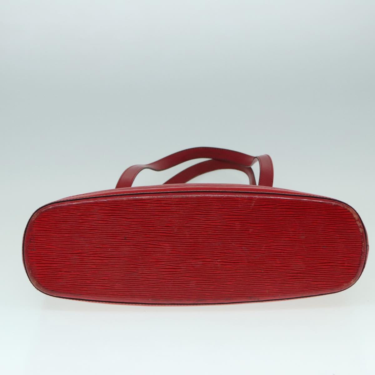 Louis Vuitton Lussac Red Leather Shoulder Bag