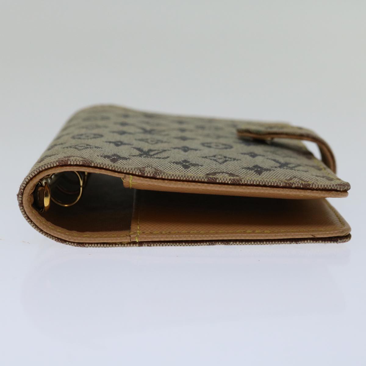 Louis Vuitton Agenda Pm Blue Canvas Wallet