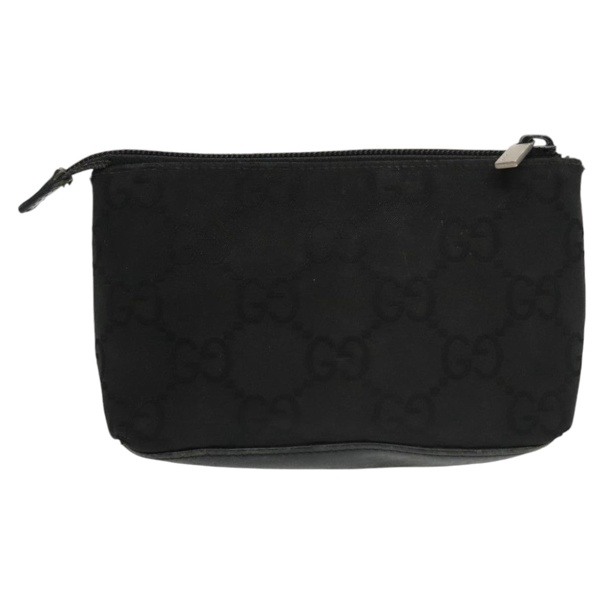Gucci Black Canvas Clutch Bag