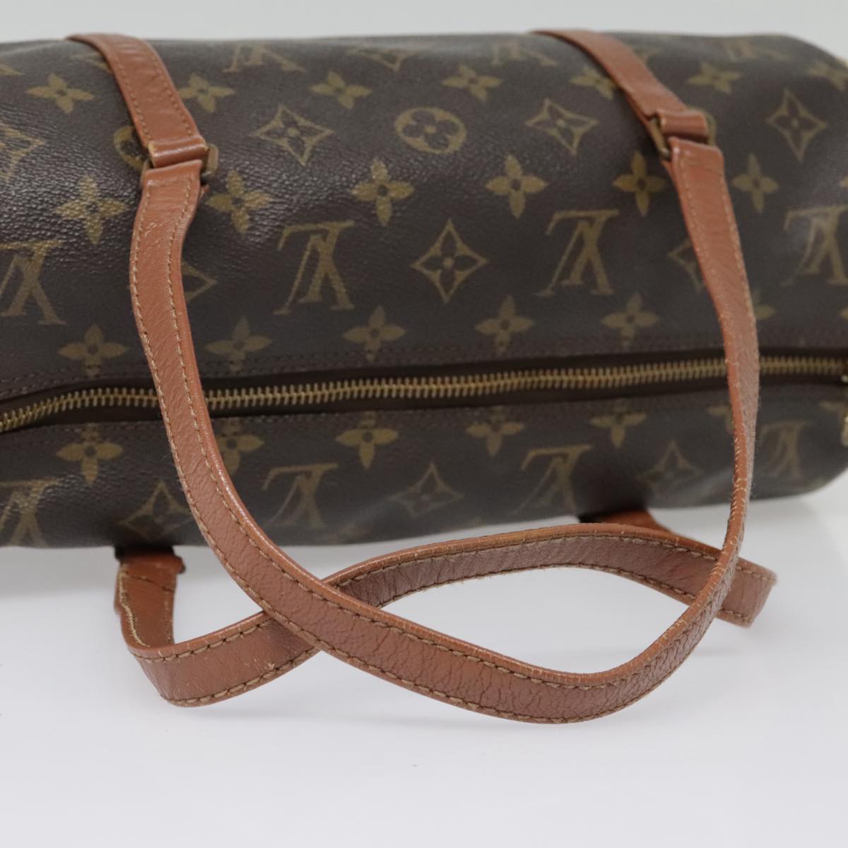 Louis Vuitton Papillon 30 Brown Canvas Handbag