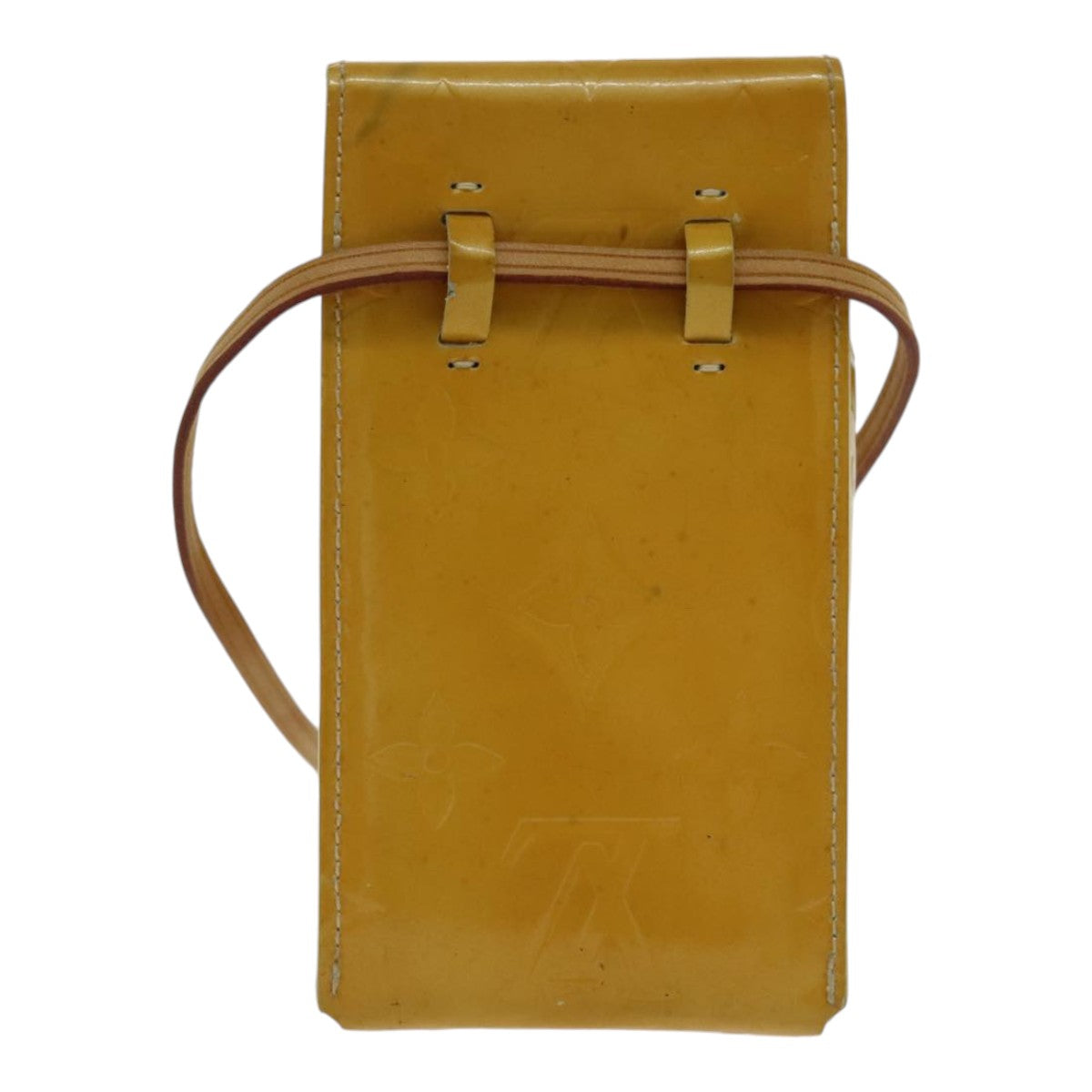 Louis Vuitton Walker Yellow Patent Leather Wallet