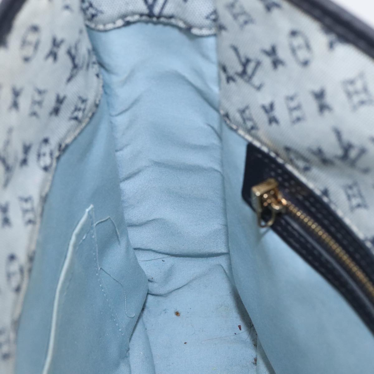 Louis Vuitton Mary Kate Grey Canvas Shoulder Bag