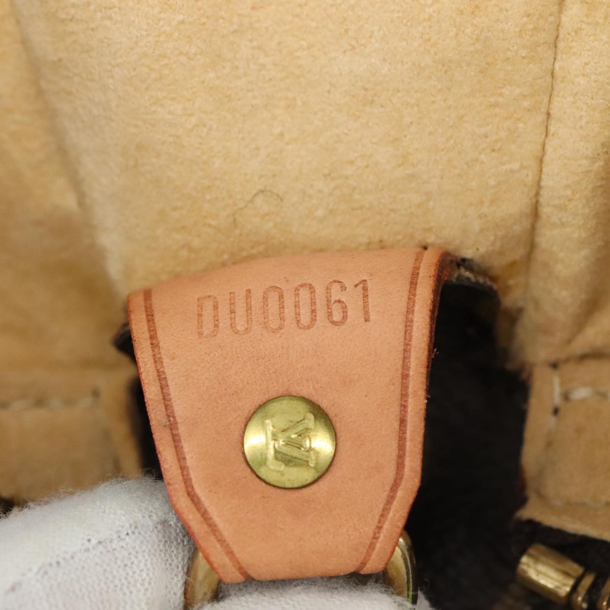 Louis Vuitton Looping Gm Brown Canvas Shoulder Bag