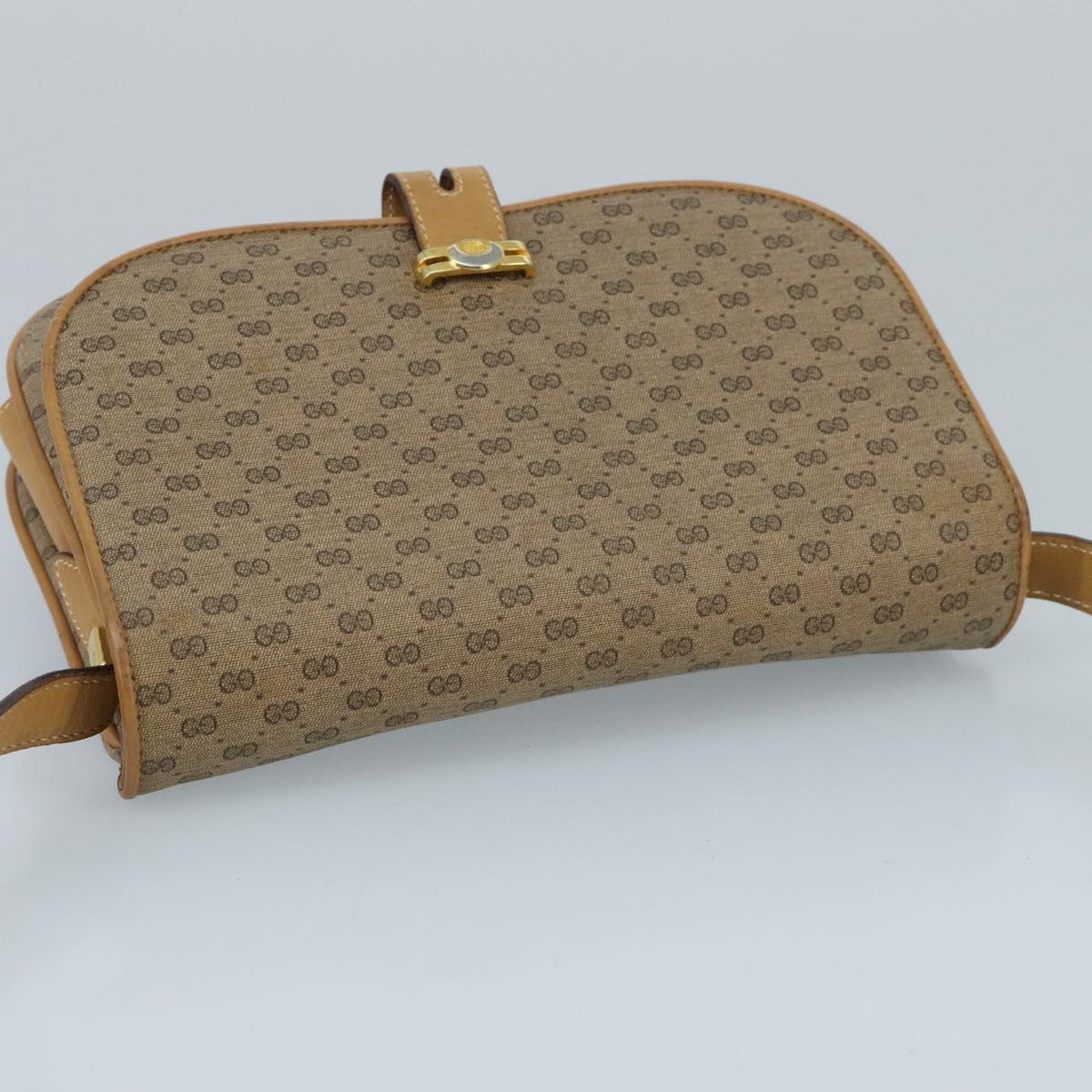 Gucci Beige Canvas Shoulder Bag