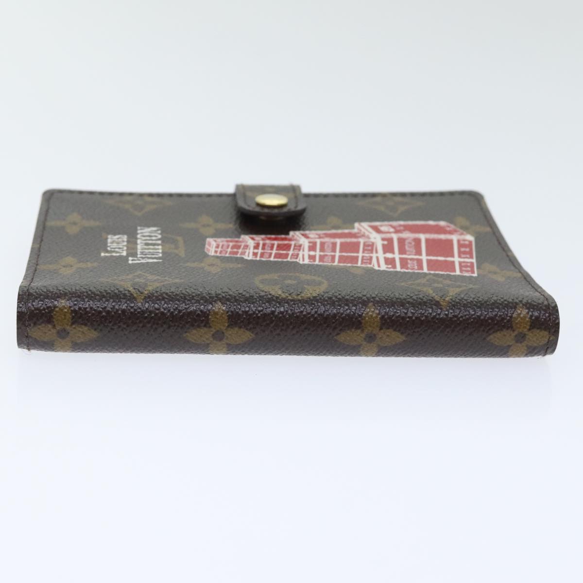 Louis Vuitton Agenda Brown Canvas Wallet