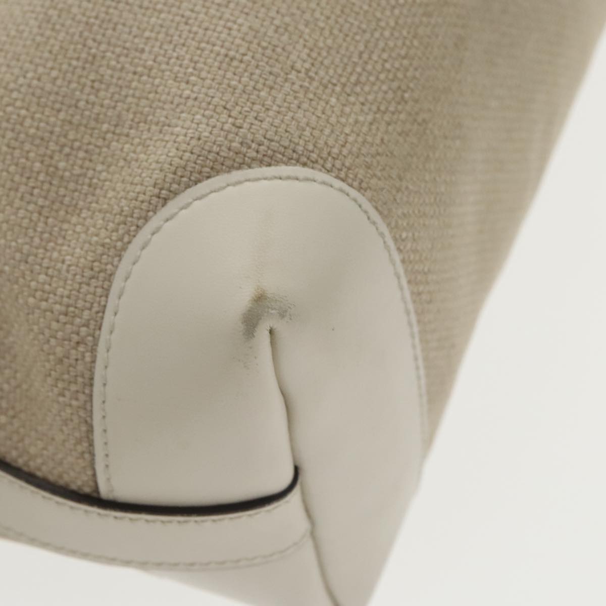 Gucci Beige Canvas Tote Bag