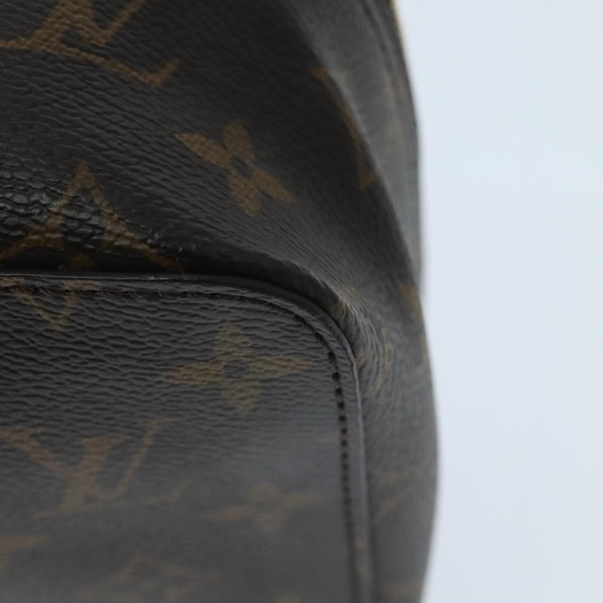 Louis Vuitton Cube Brown Canvas Clutch Bag