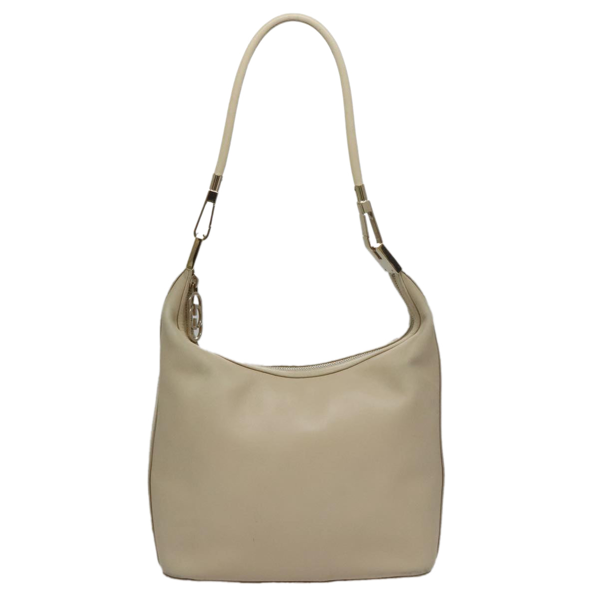 Gucci Hobo Beige Leather Shoulder Bag ()