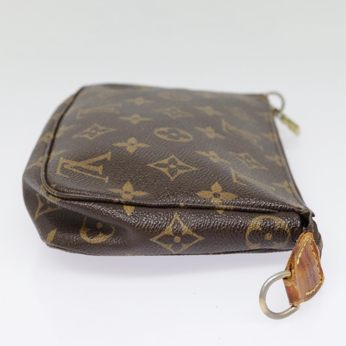 Louis Vuitton Pochette Accessoire Brown Canvas Clutch Bag
