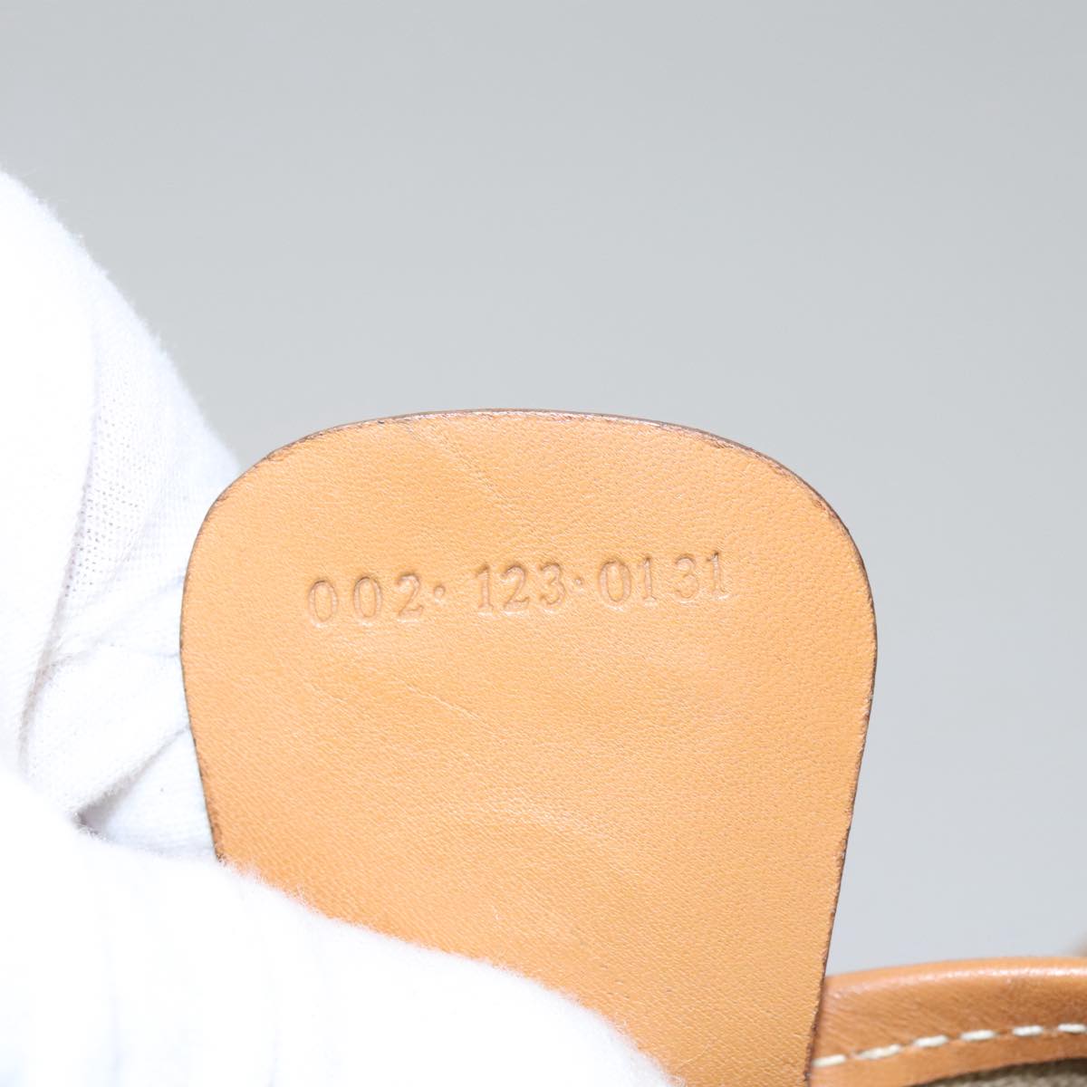 Gucci Sherry Beige Canvas Tote Bag
