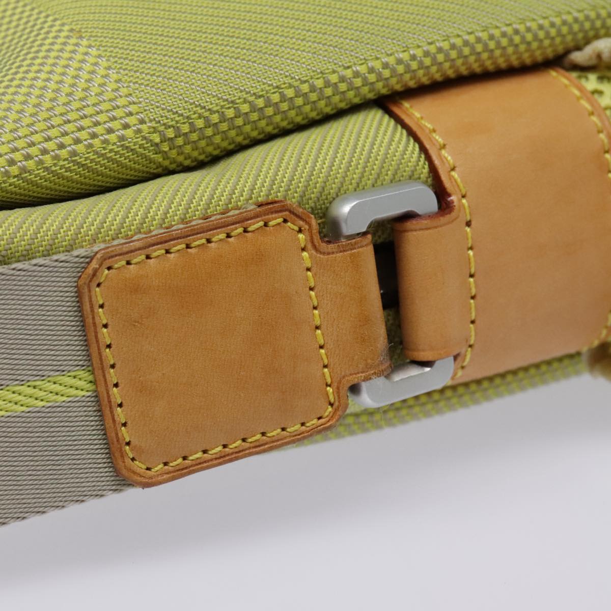 Louis Vuitton Weathery Green Canvas Shoulder Bag