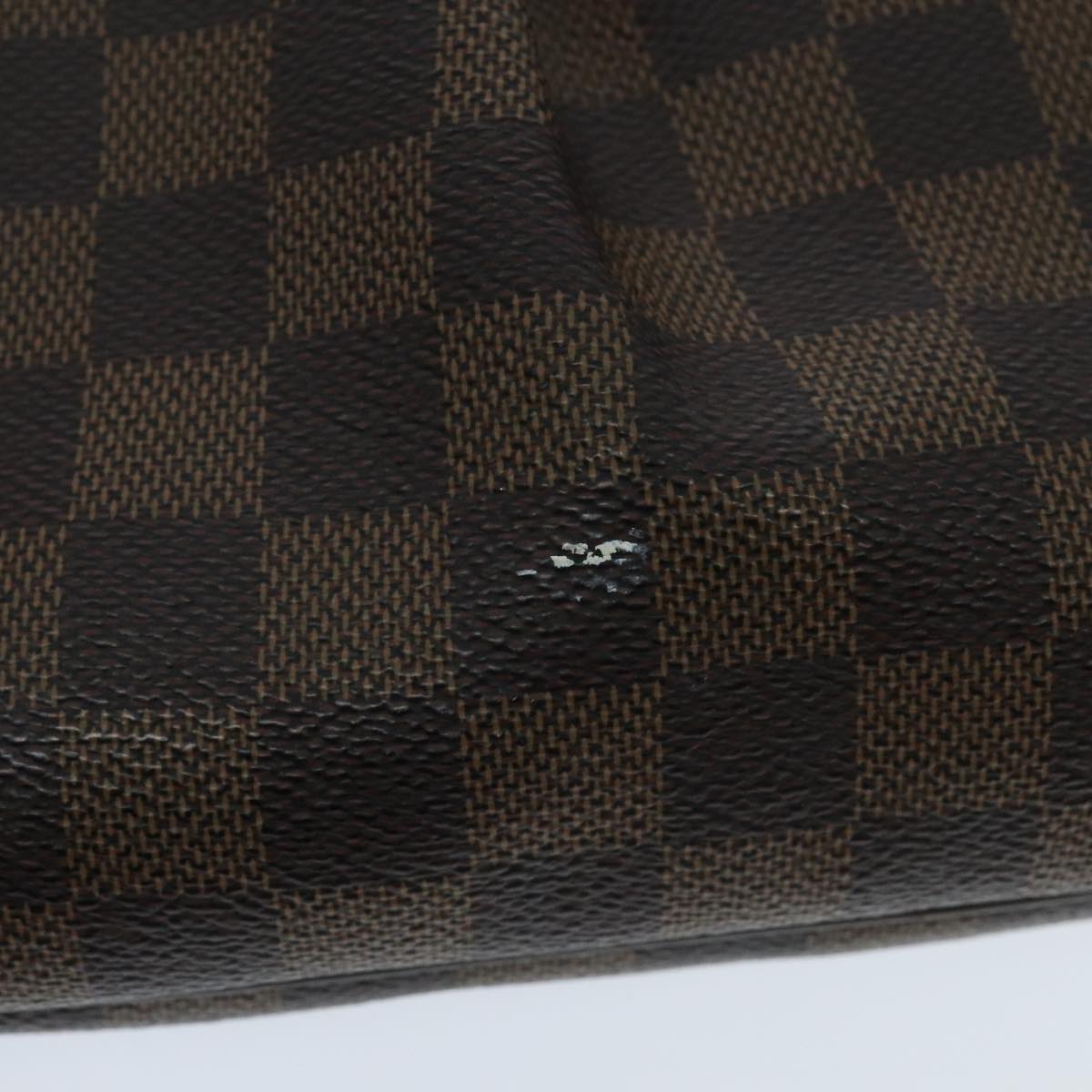 Louis Vuitton Bloomsbury Burgundy Canvas Shoulder Bag