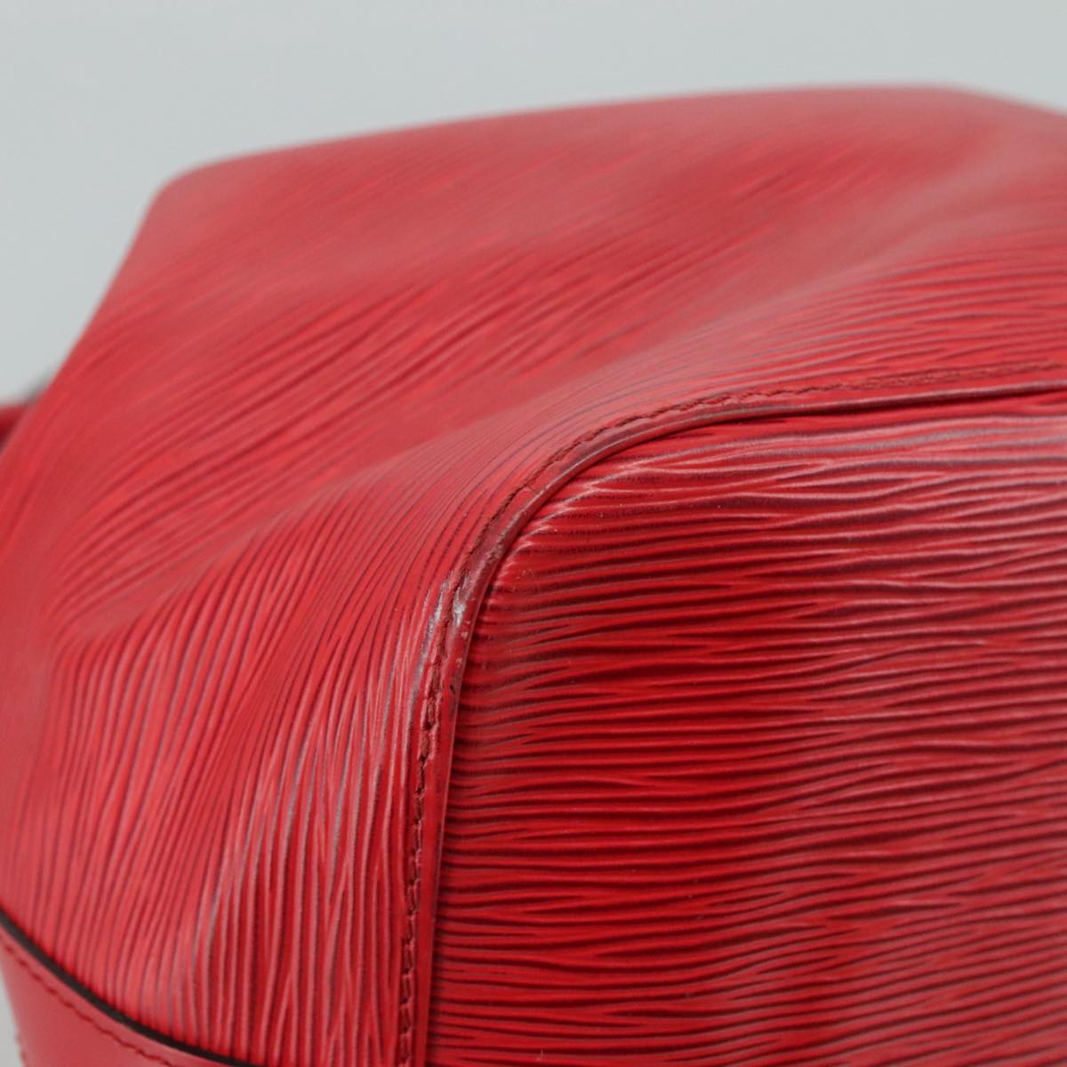 Louis Vuitton Noé Pm Red Leather Shoulder Bag