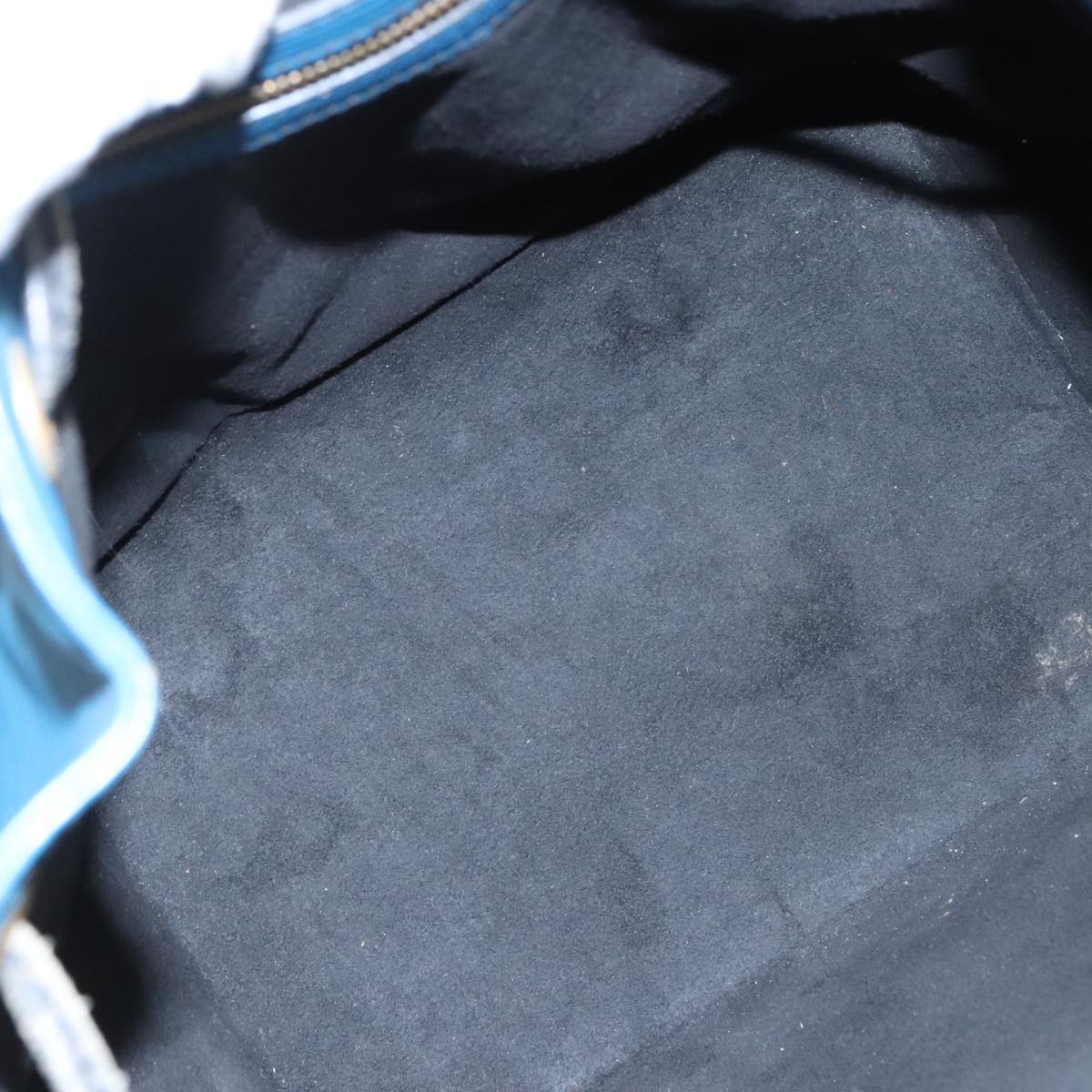 Louis Vuitton Petit Noé Blue Leather Shoulder Bag