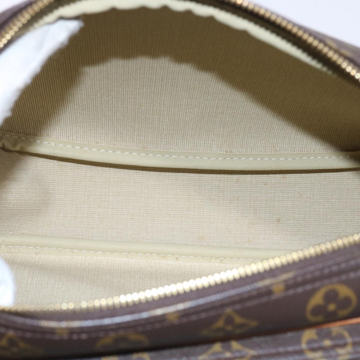 Louis Vuitton Reporter Brown Canvas Shoulder Bag