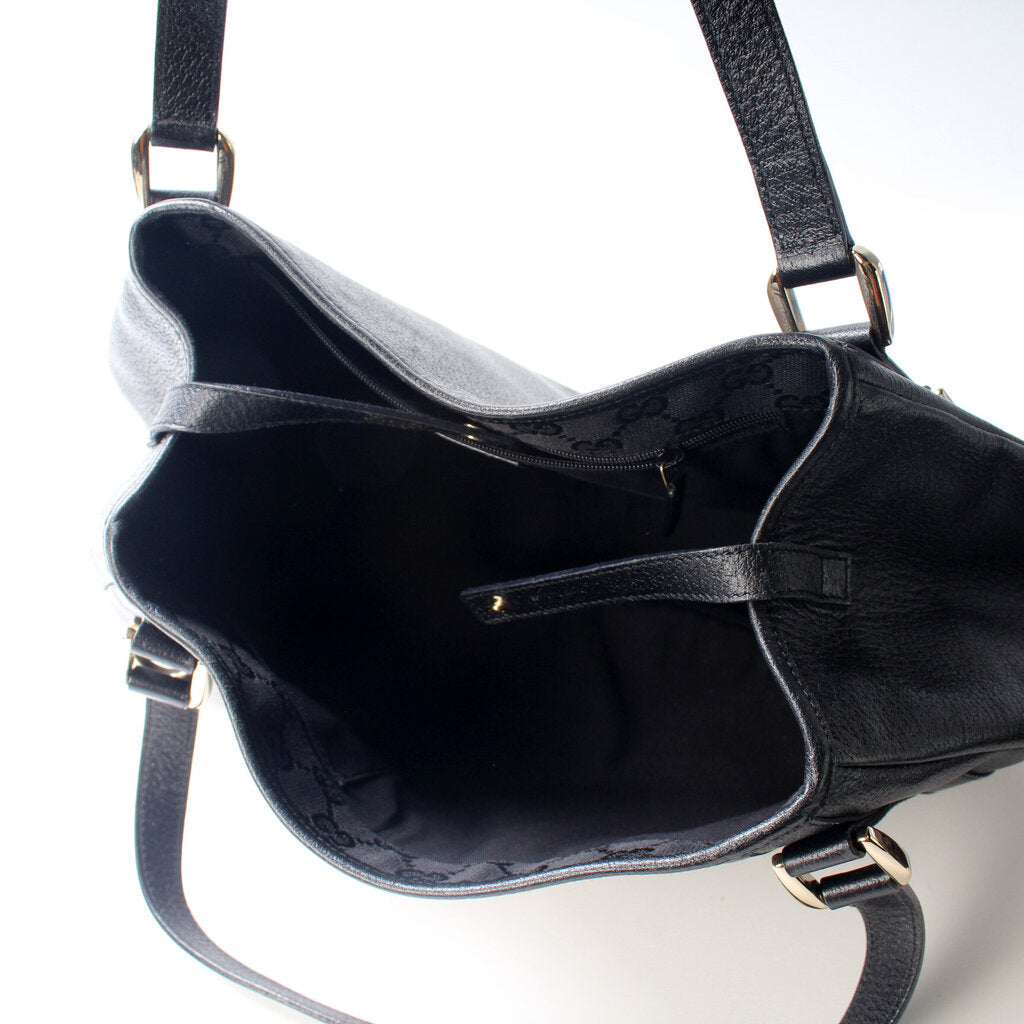 130736 Abbey Leather Tote Medium
