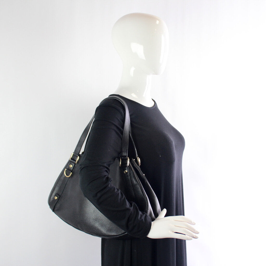 130736 Abbey Leather Tote Medium