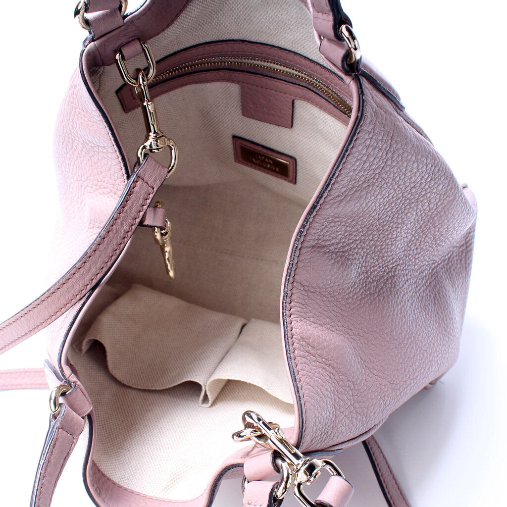 336751 Soho Leather Shoulder Bag