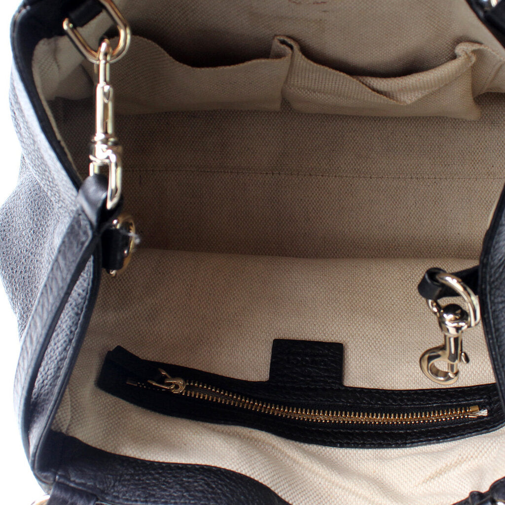 336751 Soho Leather Shoulder Bag