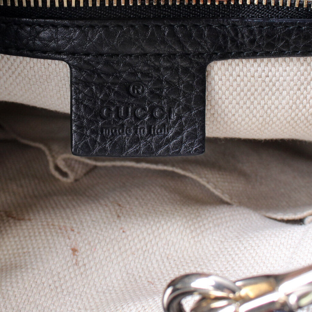 336751 Soho Leather Shoulder Bag