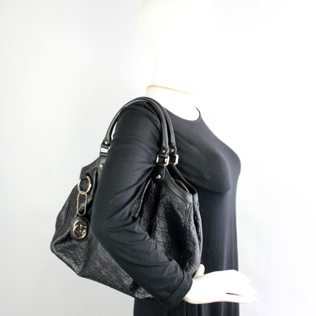 211944 Sukey GG Leather Medium