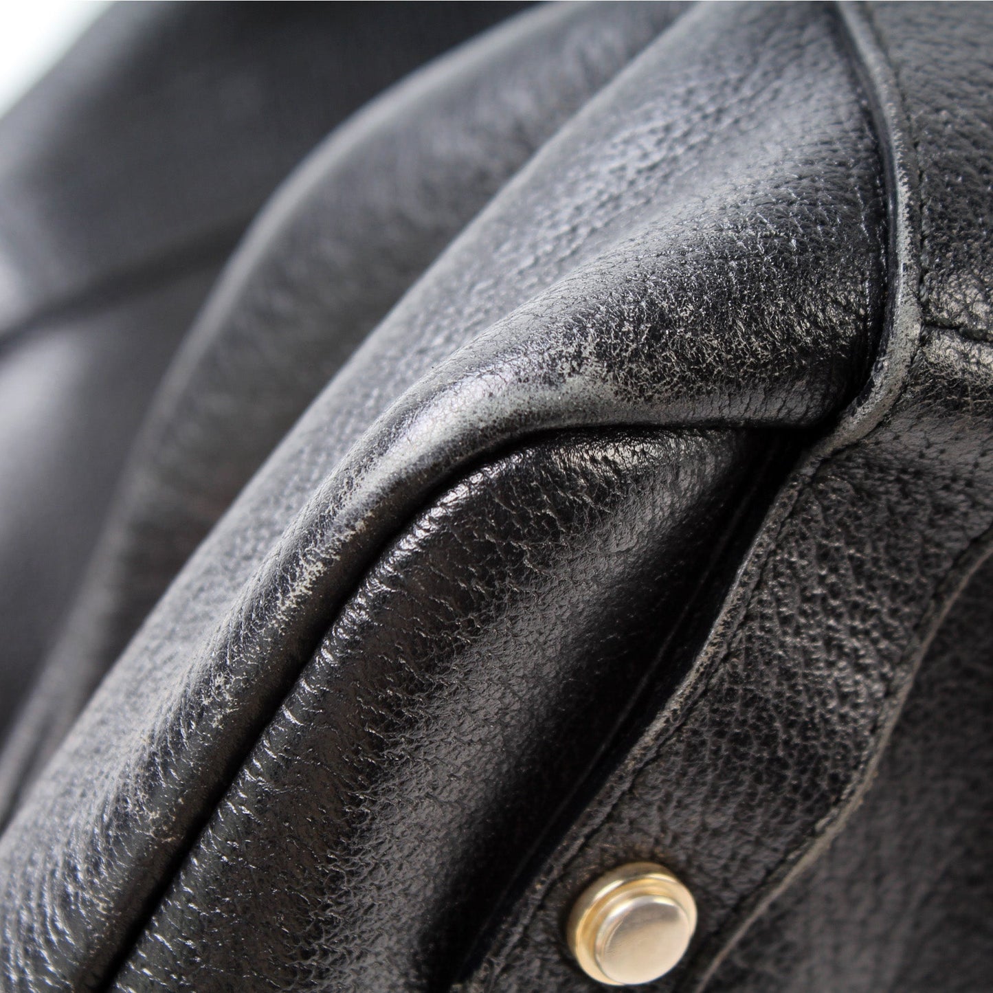 130736 Abbey Leather Tote Medium