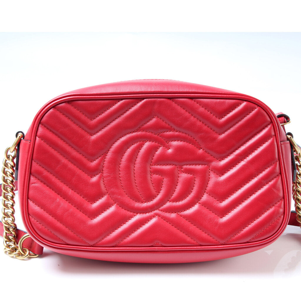 447632 Marmont Small Leather Camera Bag