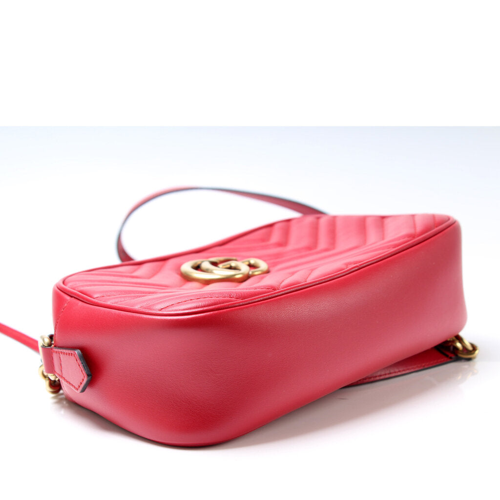 447632 Marmont Small Leather Camera Bag