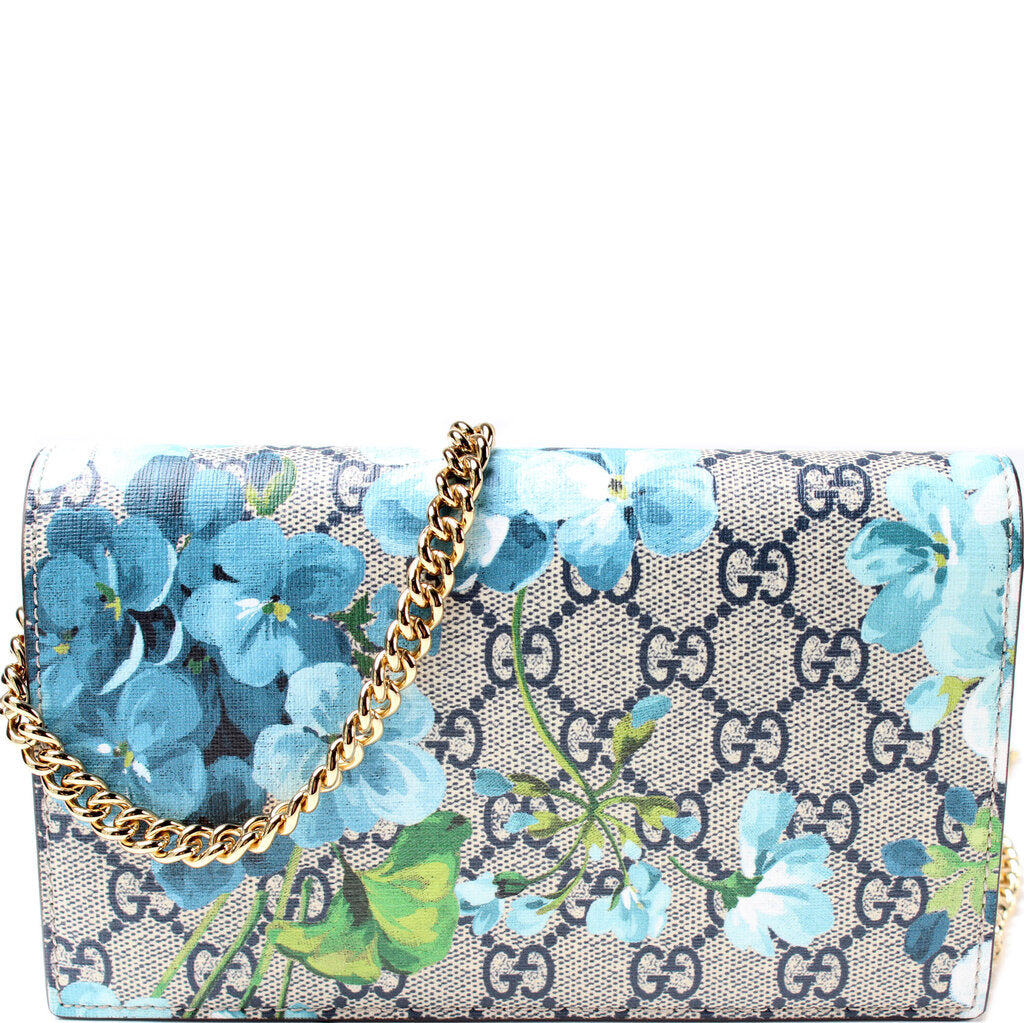 402724 Blooms Chain Wallet