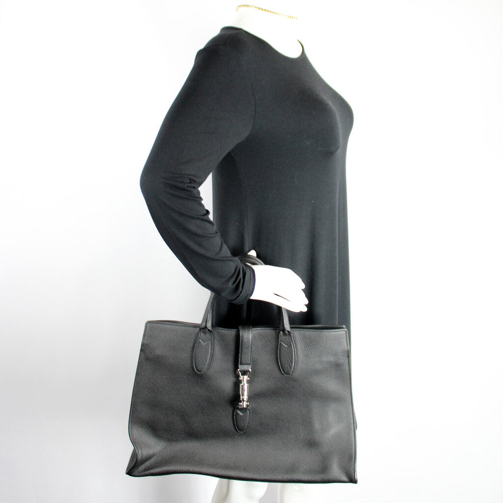 362970 Jackie Soft Leather Large Tote