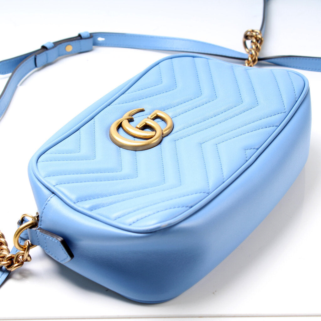 447632 Marmont Small Leather Camera