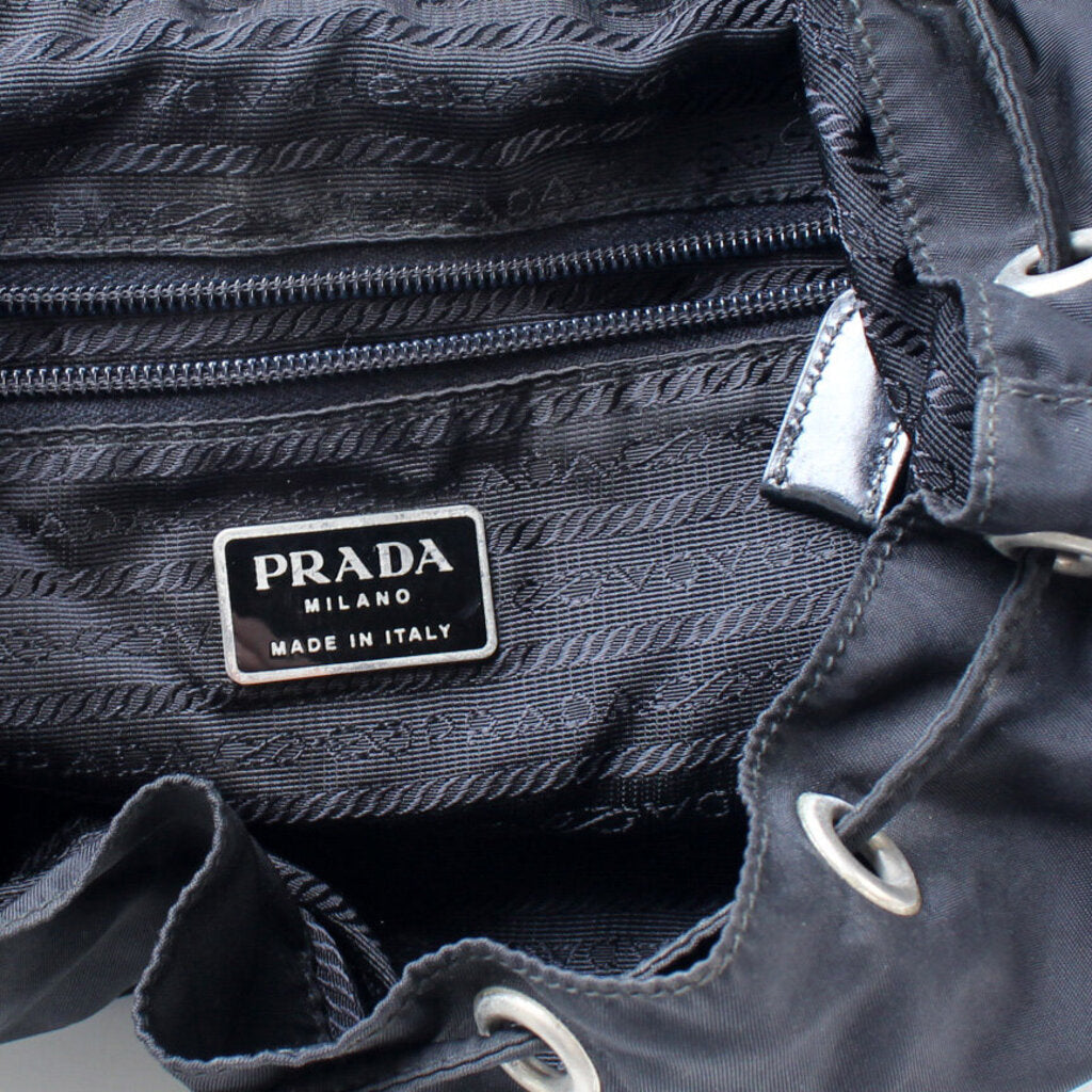 Vintage Nylon Backpack Large