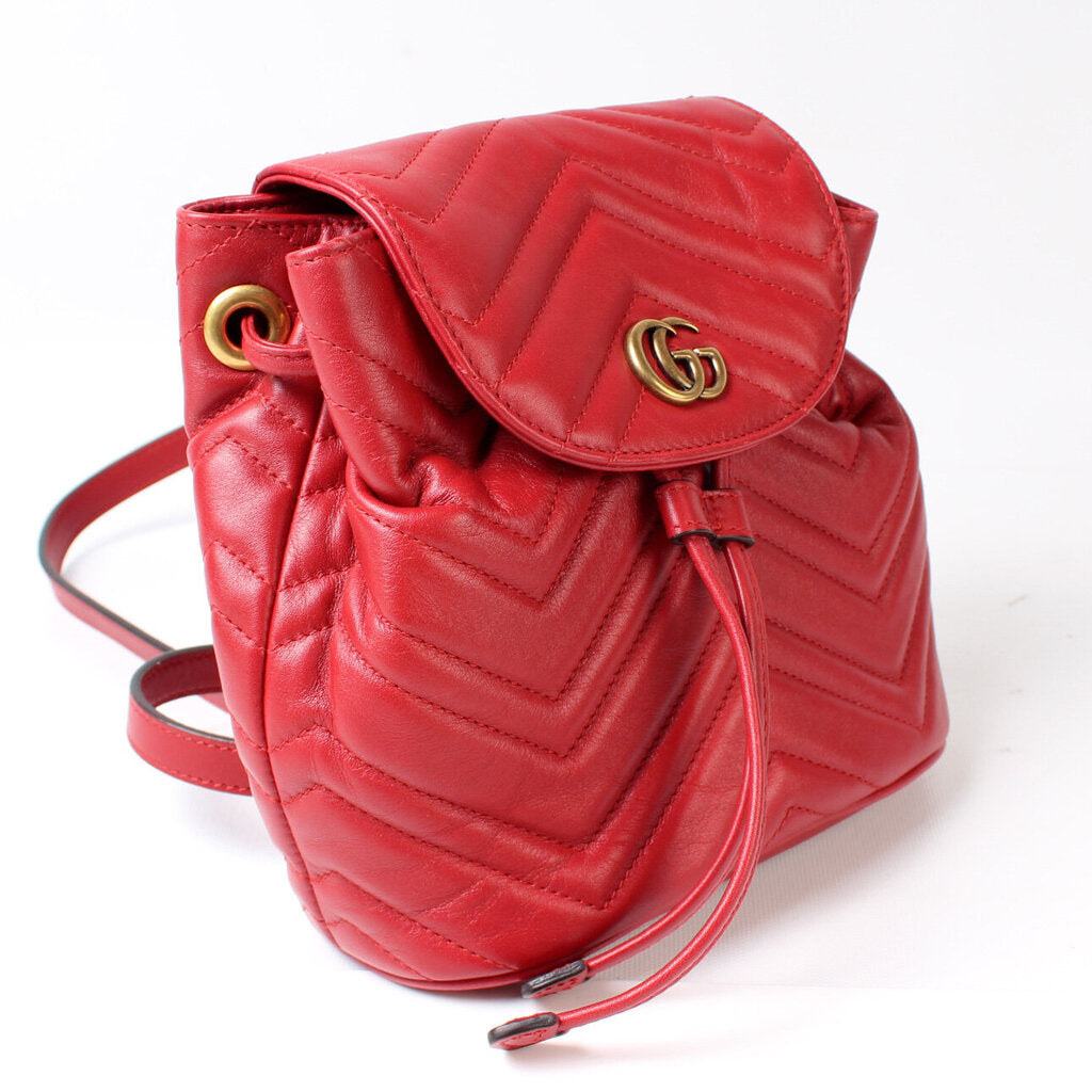 528129 Marmont Mini Leather Backpack